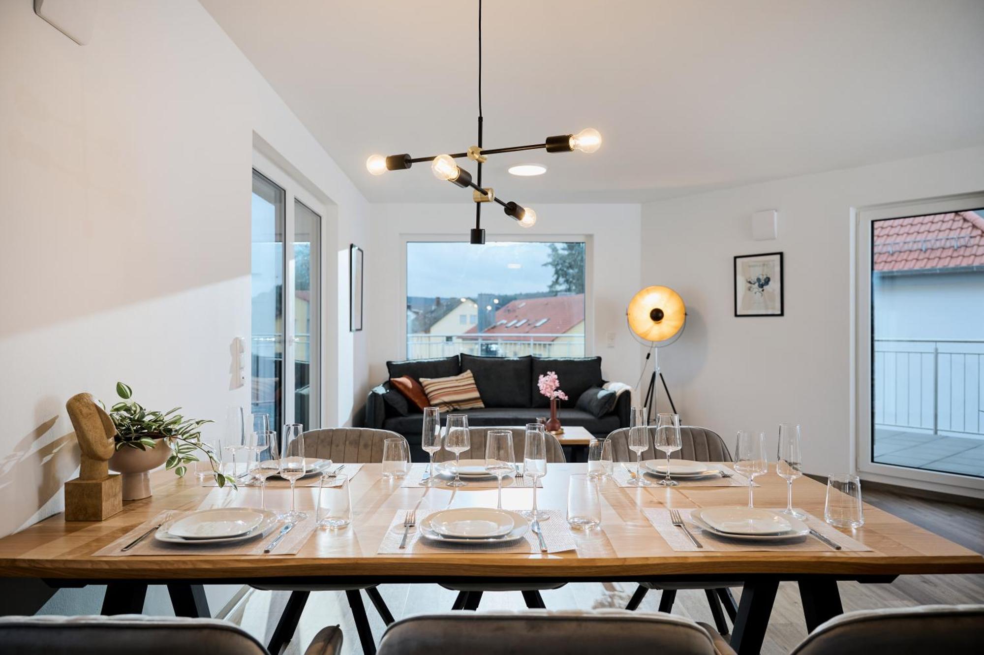 Moderne Apartments Mit Highspeed-Wlan Und Gratis-Tiefgarage Ihr Perfekter Rueckzugsort Nahe Dem Zentrum Und Der Therme I Barrierearm 巴特基辛根 外观 照片