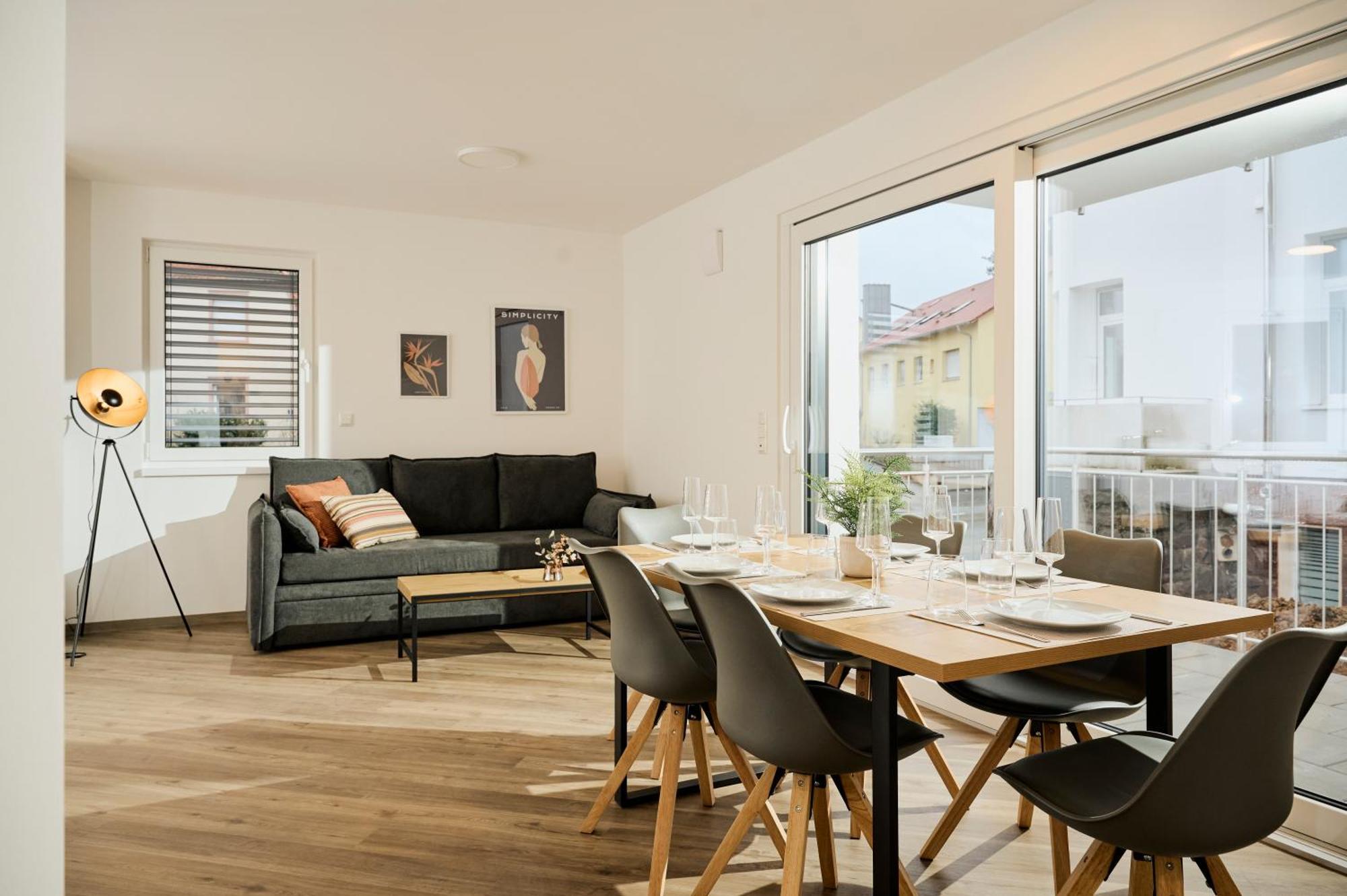 Moderne Apartments Mit Highspeed-Wlan Und Gratis-Tiefgarage Ihr Perfekter Rueckzugsort Nahe Dem Zentrum Und Der Therme I Barrierearm 巴特基辛根 外观 照片