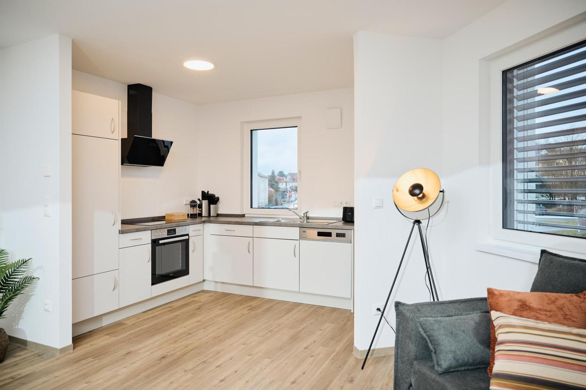Moderne Apartments Mit Highspeed-Wlan Und Gratis-Tiefgarage Ihr Perfekter Rueckzugsort Nahe Dem Zentrum Und Der Therme I Barrierearm 巴特基辛根 外观 照片
